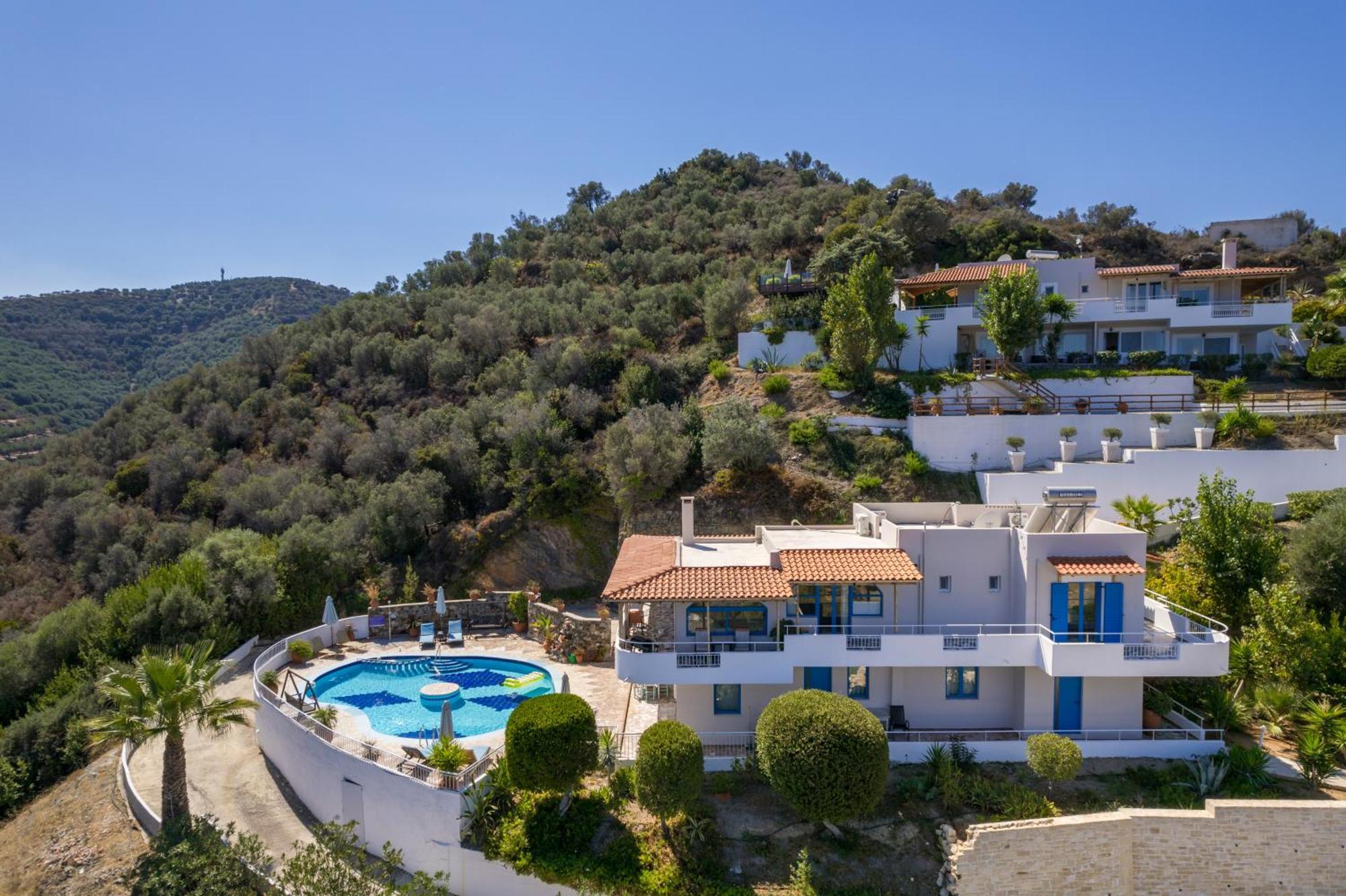 Pano Stalos Villas Exterior foto