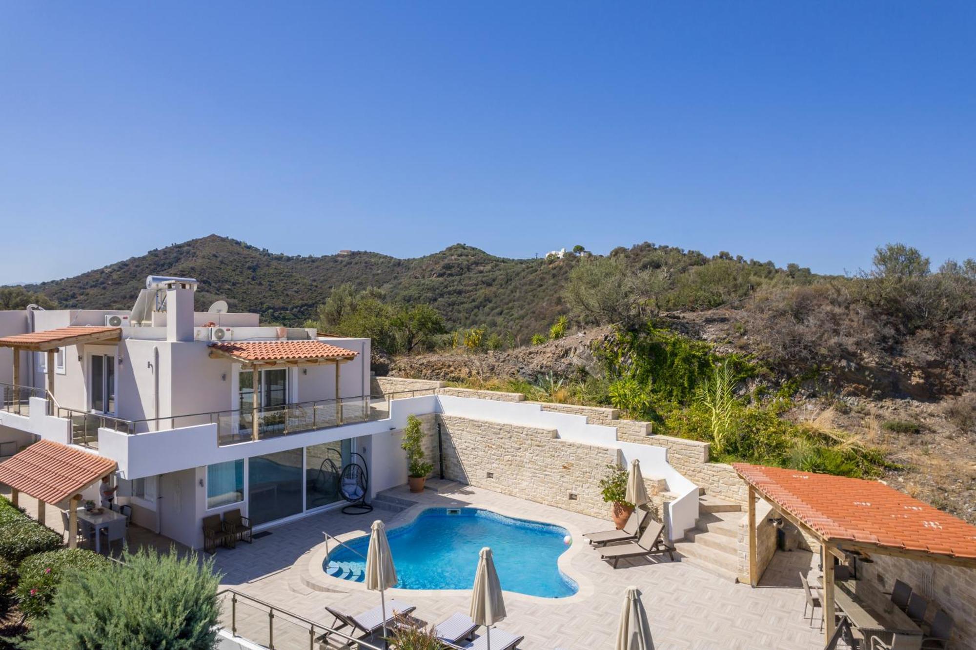 Pano Stalos Villas Exterior foto
