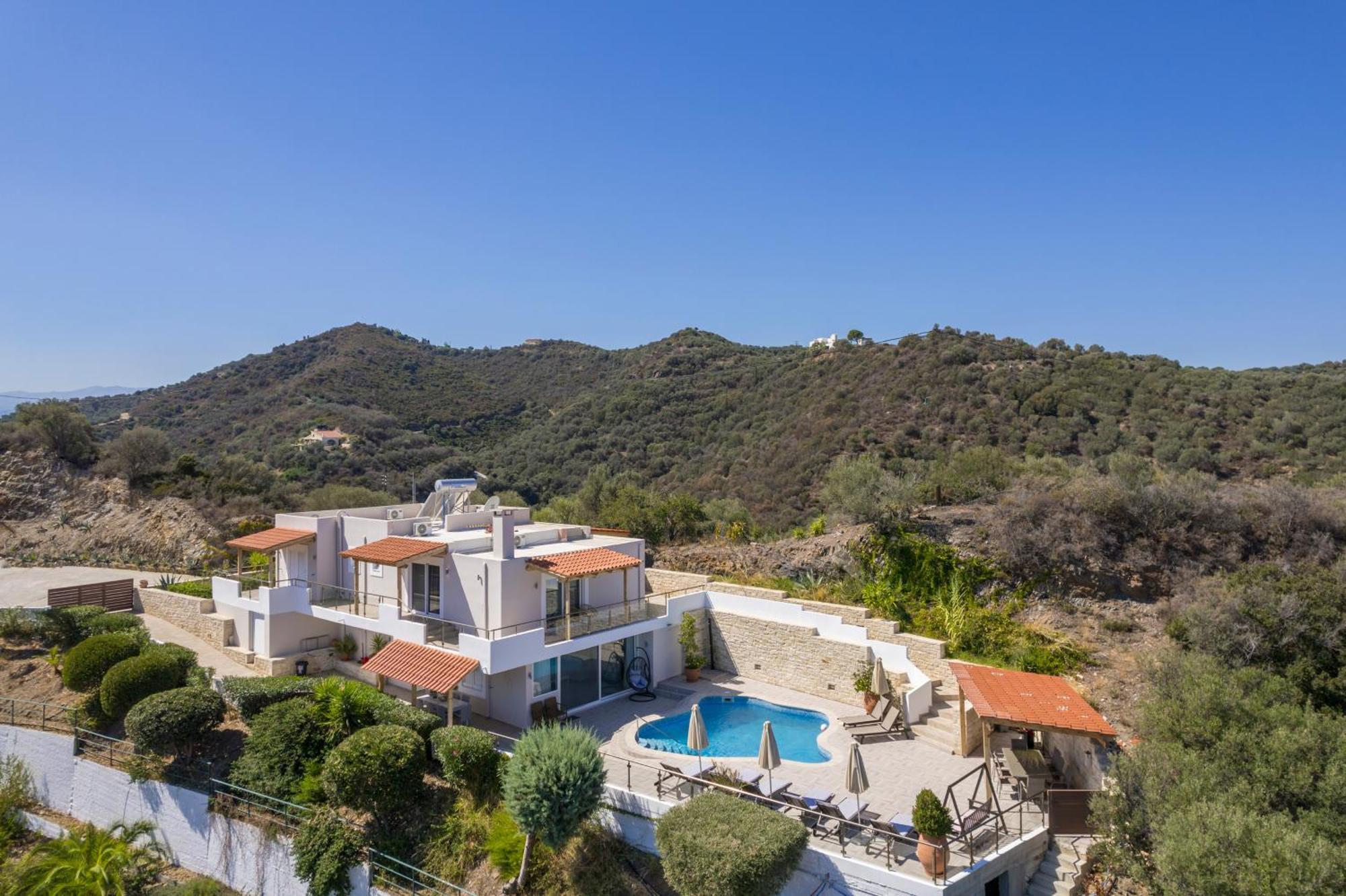 Pano Stalos Villas Exterior foto