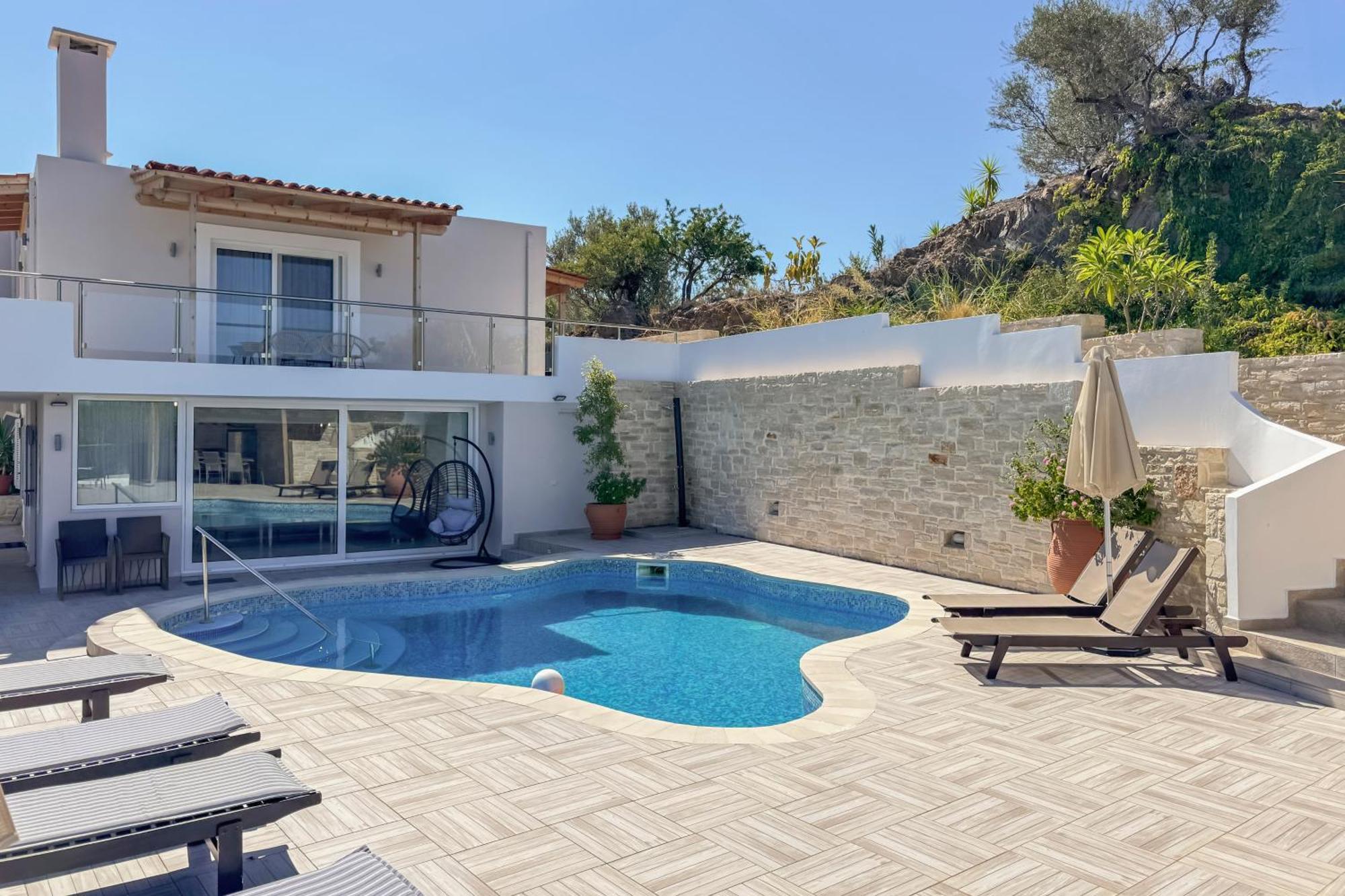 Pano Stalos Villas Exterior foto