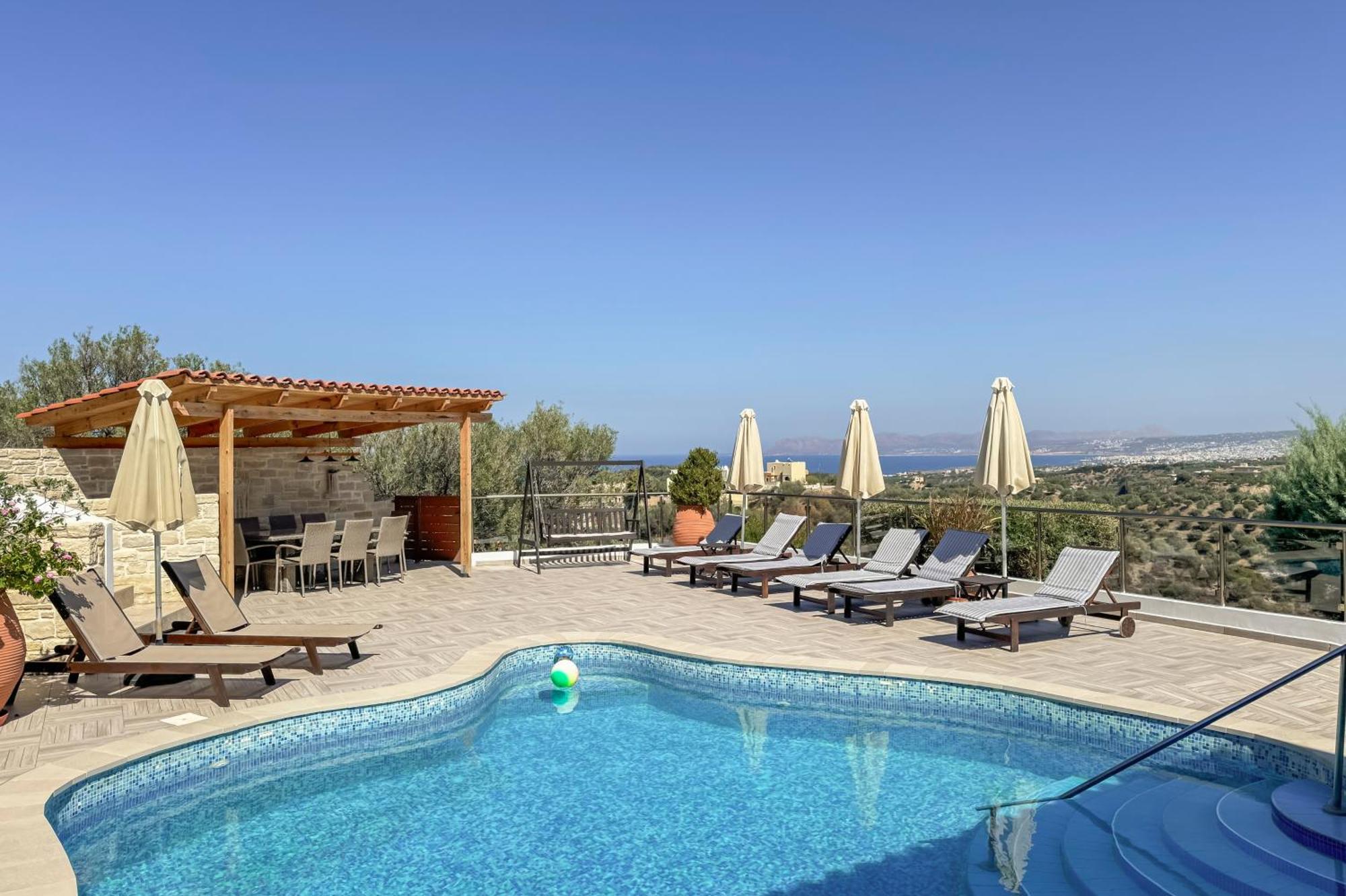 Pano Stalos Villas Exterior foto