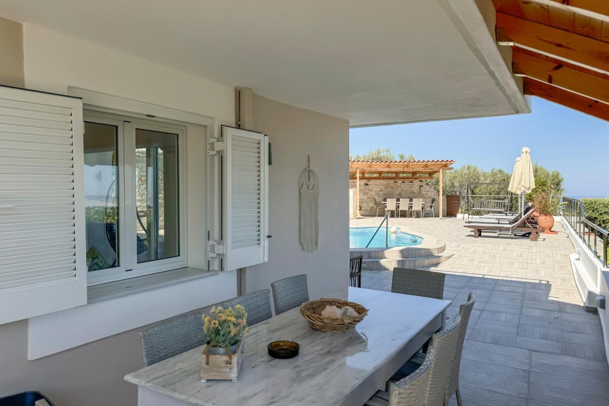 Pano Stalos Villas Exterior foto